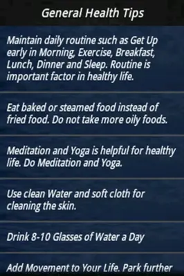 Health and Nutrition Guide android App screenshot 4