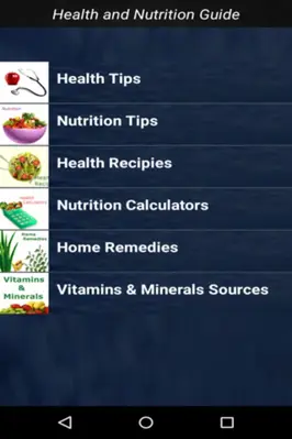 Health and Nutrition Guide android App screenshot 6